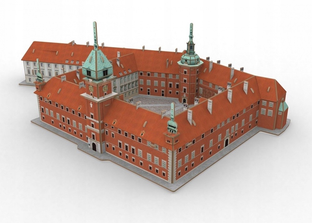 

Puzzle 3D Zamek Królewski w Warszawie Klocki Dante