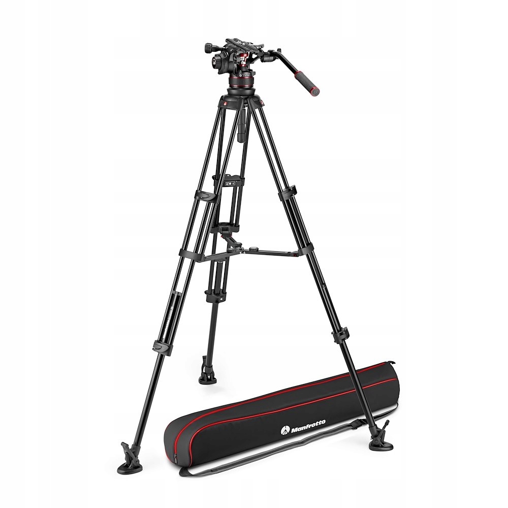 Sada Manfrotto Twin Alu s hlavicí 612, rozpěrka