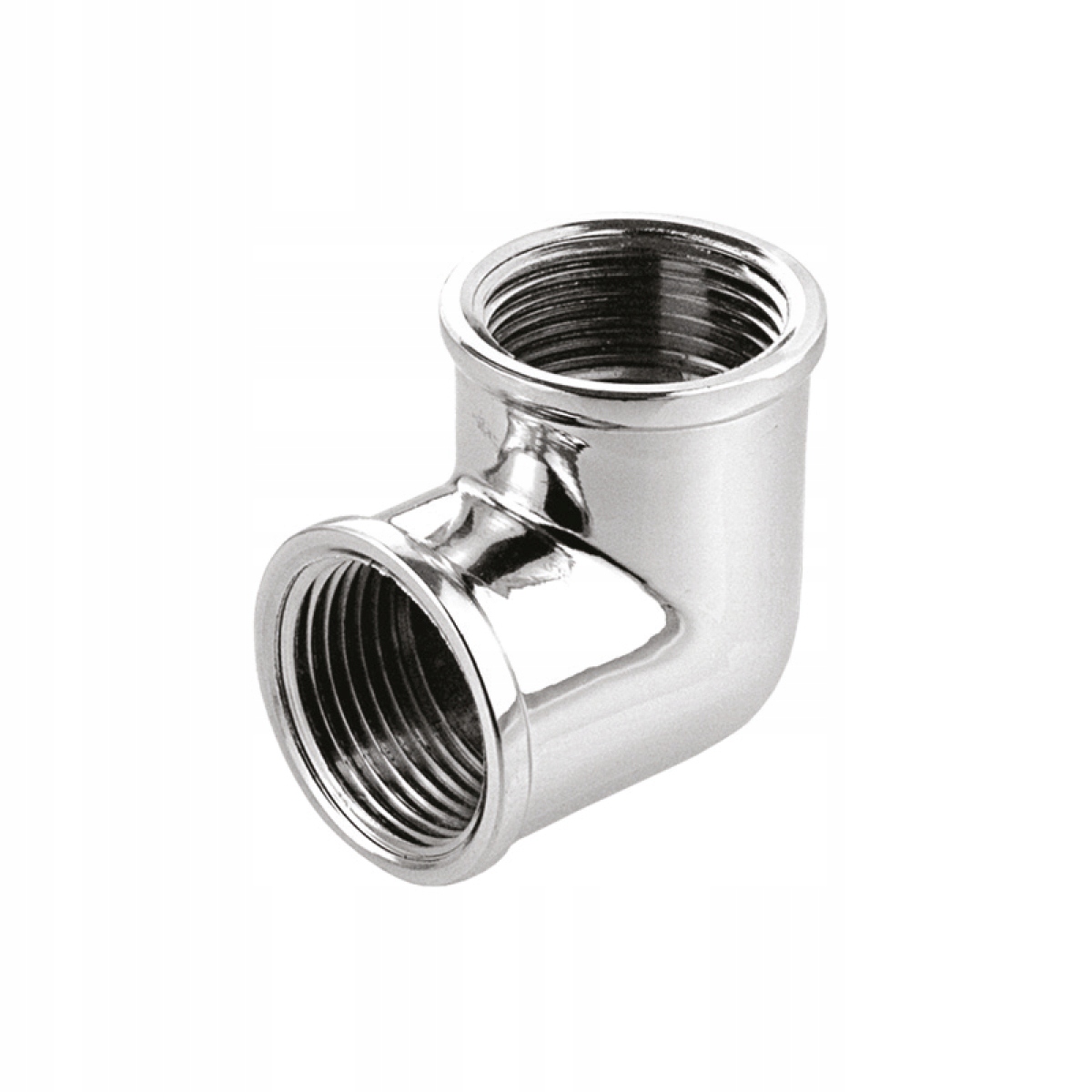 

Mosiężne Kolano 1/2'' W/w Chromowane Mufowe Mocne