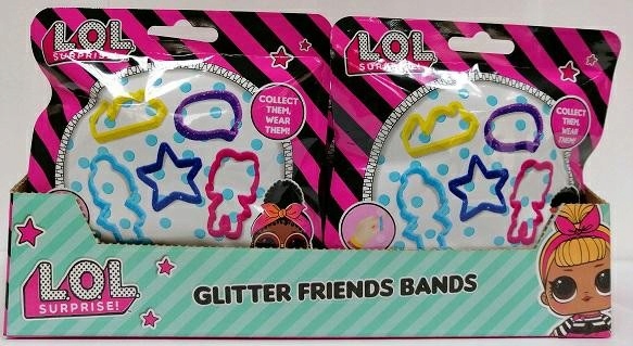 

Brokatowe bransoletki 5 szt L.o.l. Surprise