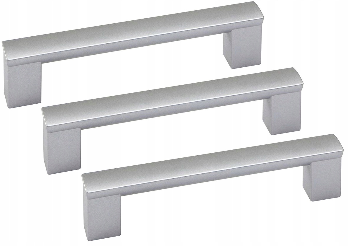 

3x Uchwyt Meblowy Nomet Do Szafek L-128 mm Alu