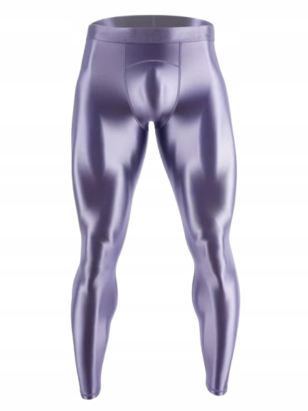 Kluzké Lesklé Pánské Legíny, Pohodlné, Sexy, Přiléhavé