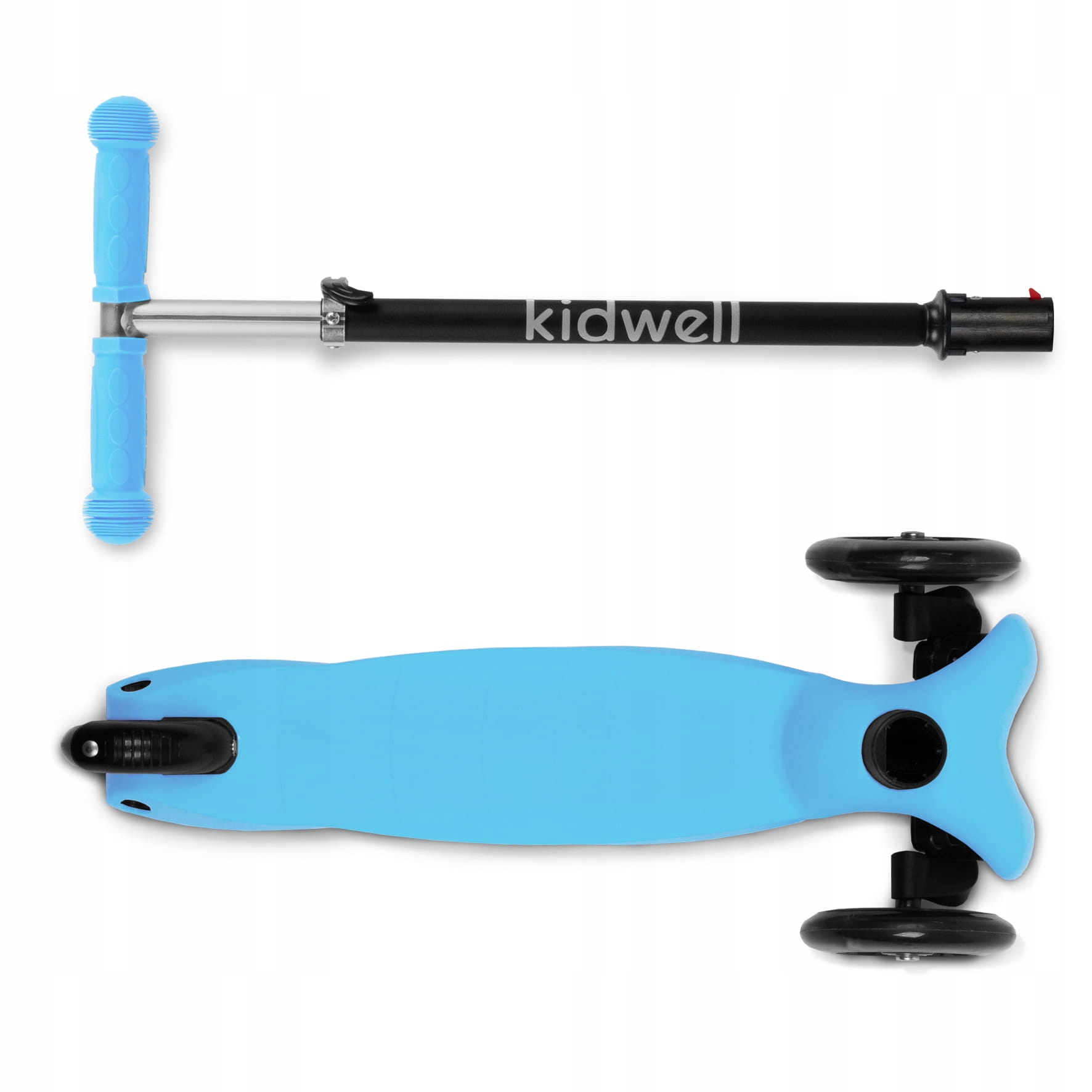 HULAJNOGA TRÓJKOŁOWA KIDWELL UNO DLA CHŁOPCA I DZIEWCZYNKI Hamulec tak