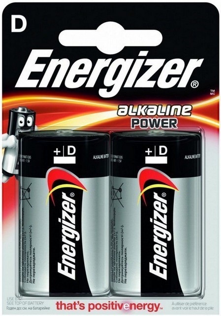 

2x Baterie Energizer Alkaliczne LR20 D 1,5V
