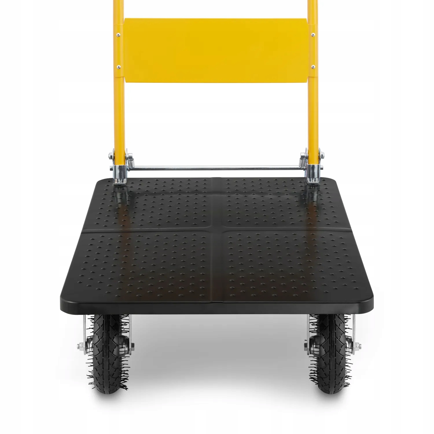 Wózek magazynowy transportowy platformowy składany pompowane koła HIGHER PRO 500kg LH10-500-P — 18
