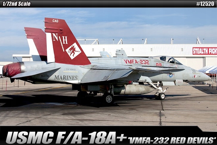Academy 12520 Usmc F/A-18 VMFA-232 Red Devils 1:72