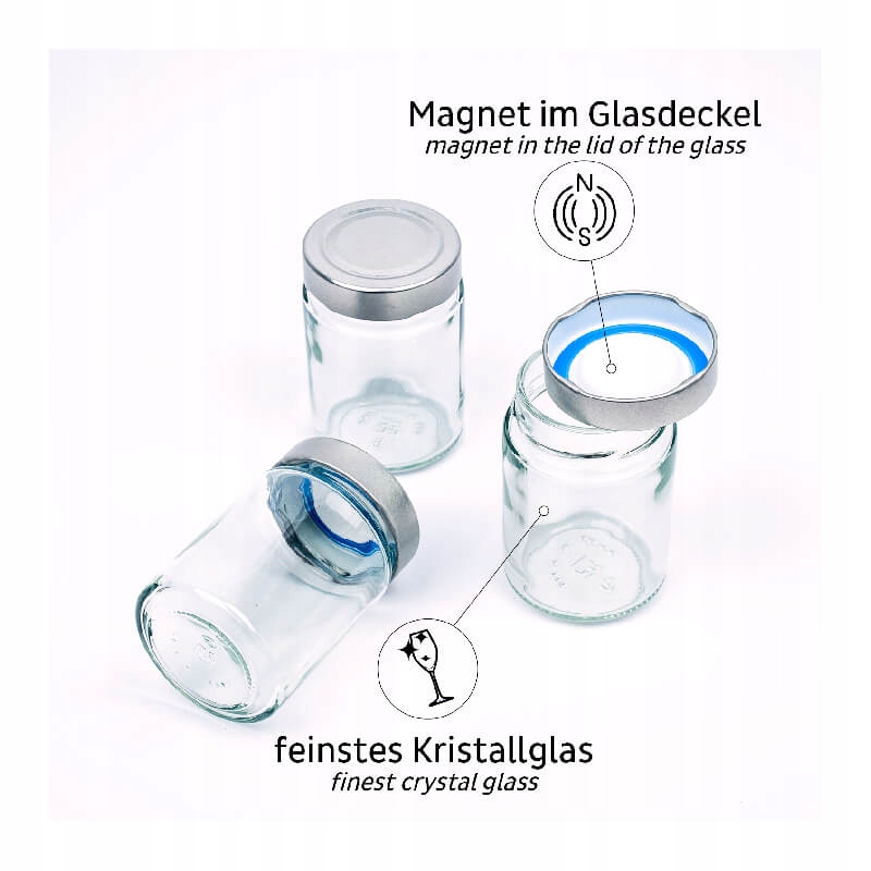 FM-192-BCS-SM - МАГНИТНЫЕ КОНТЕЙНЕРЫ ДЛЯ СПЕЦИЙ 3 ШТ. Дом на колесах