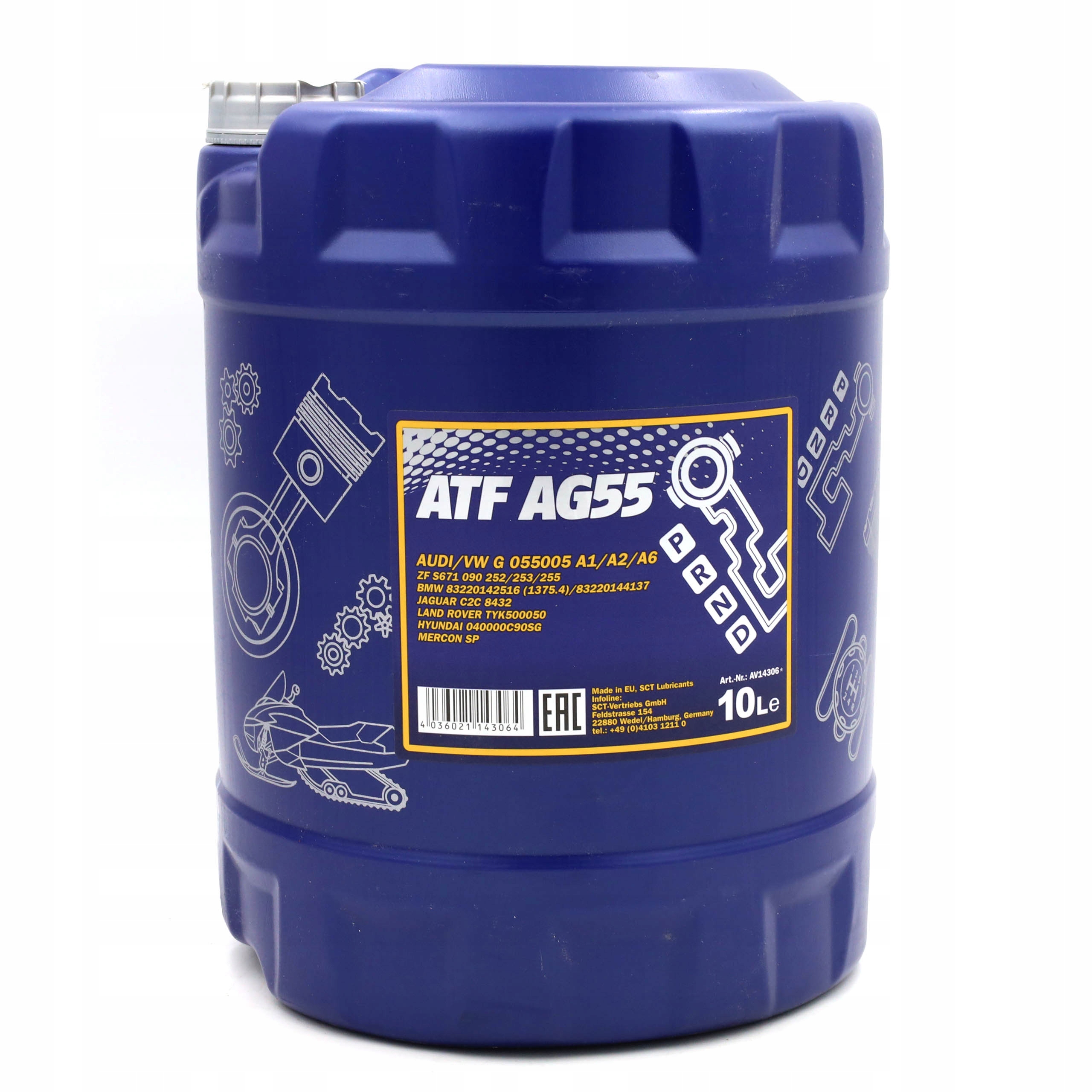 

Olej Przekładniowy Mannol Atf AG55 10L