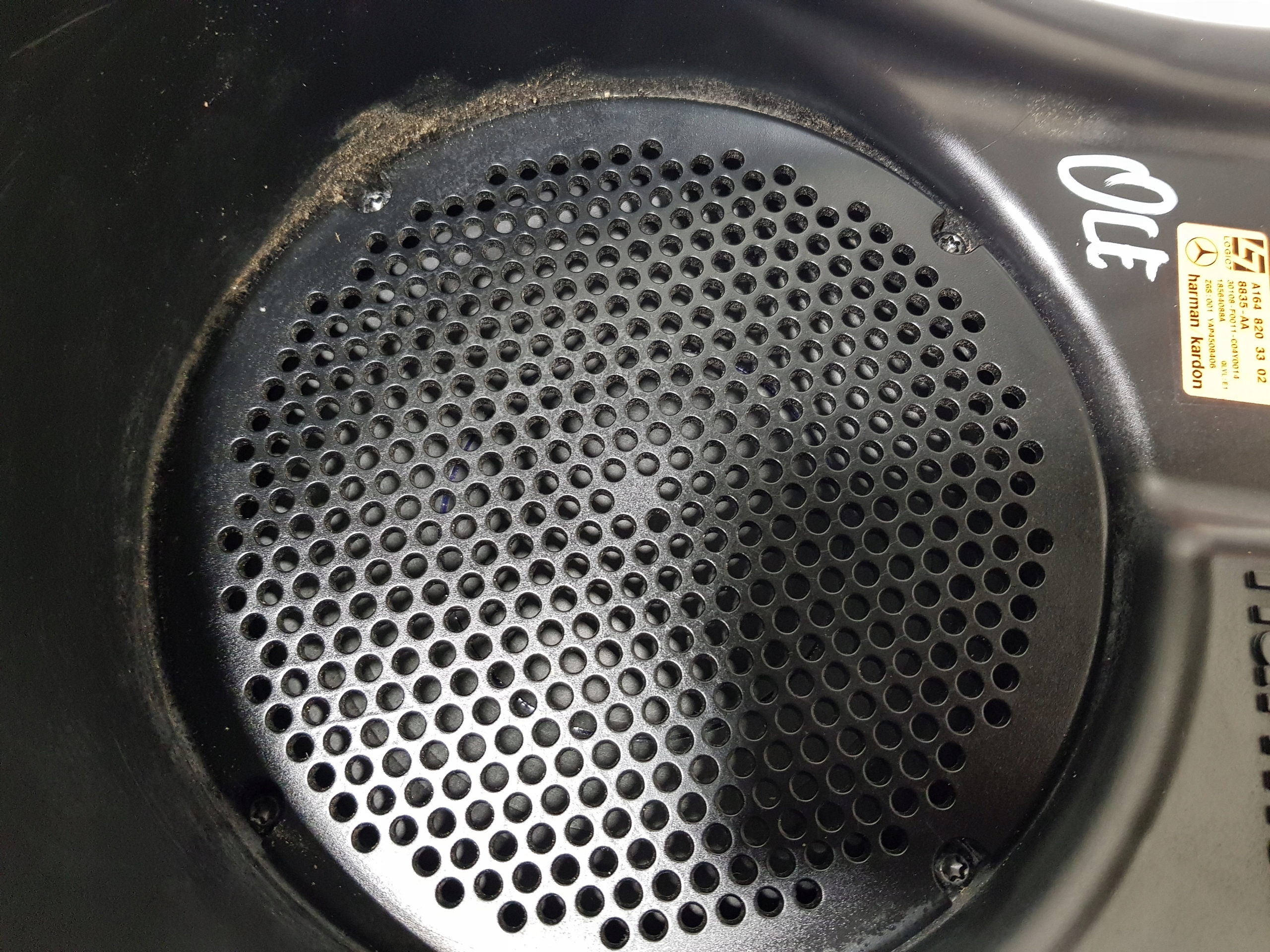 MERCEDES ML GL W164 X164 SUBWOOFER HARMAN KARDON