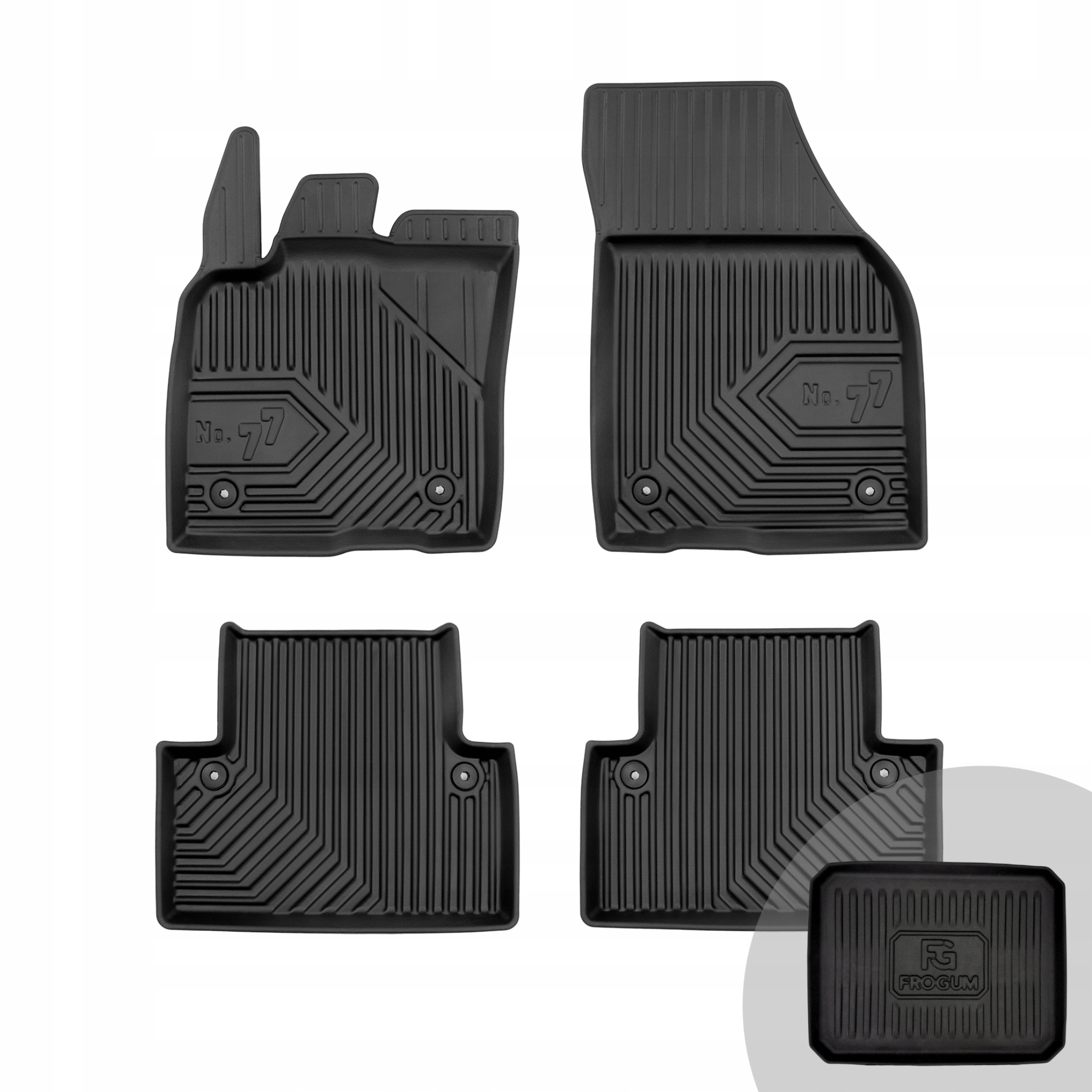 Frogum Koberce do auta pro Volvo V50 2004-2012