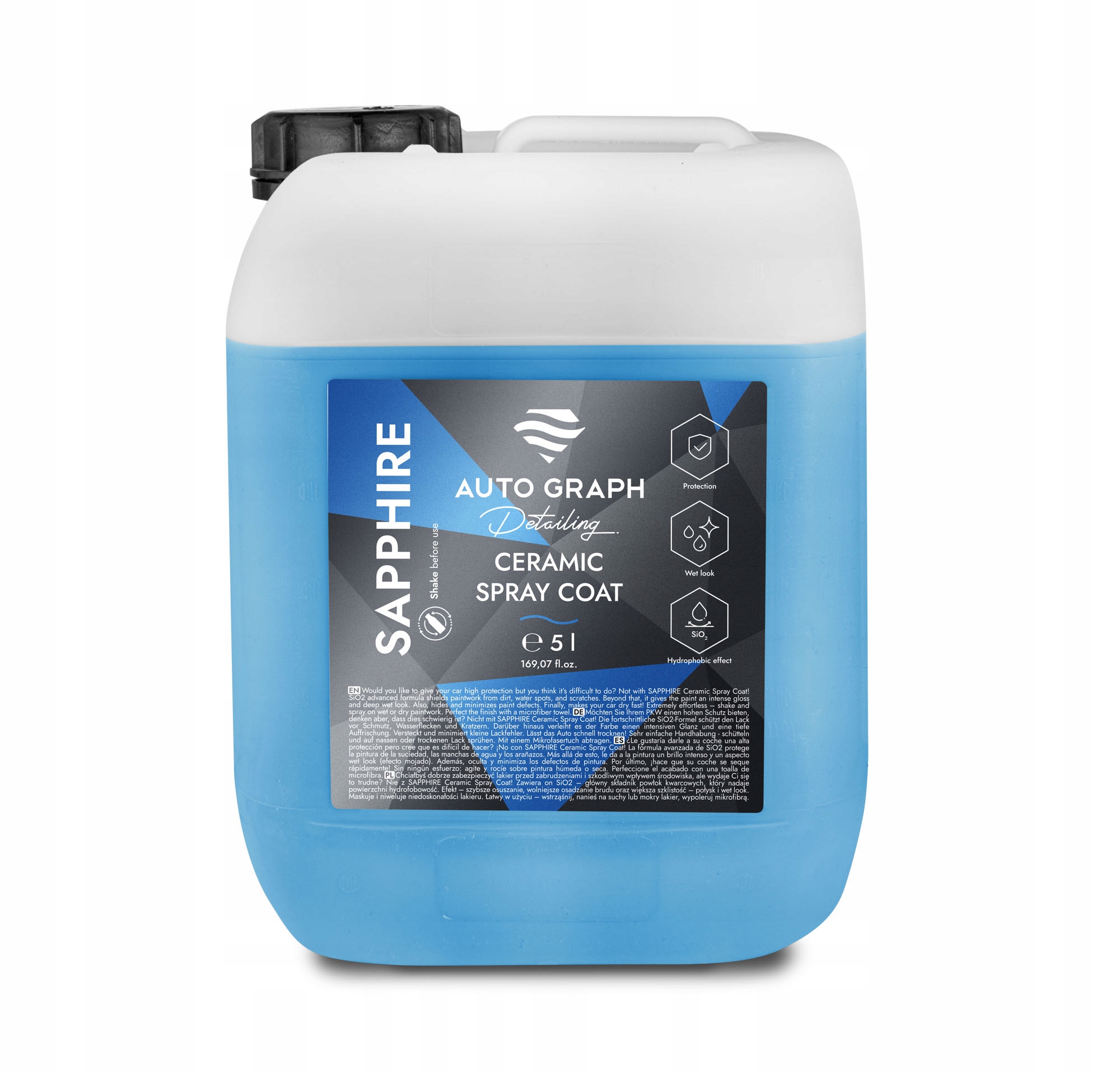 Auto Graph Sapphire 5L - Quick detailer z SiO2 Kwarc