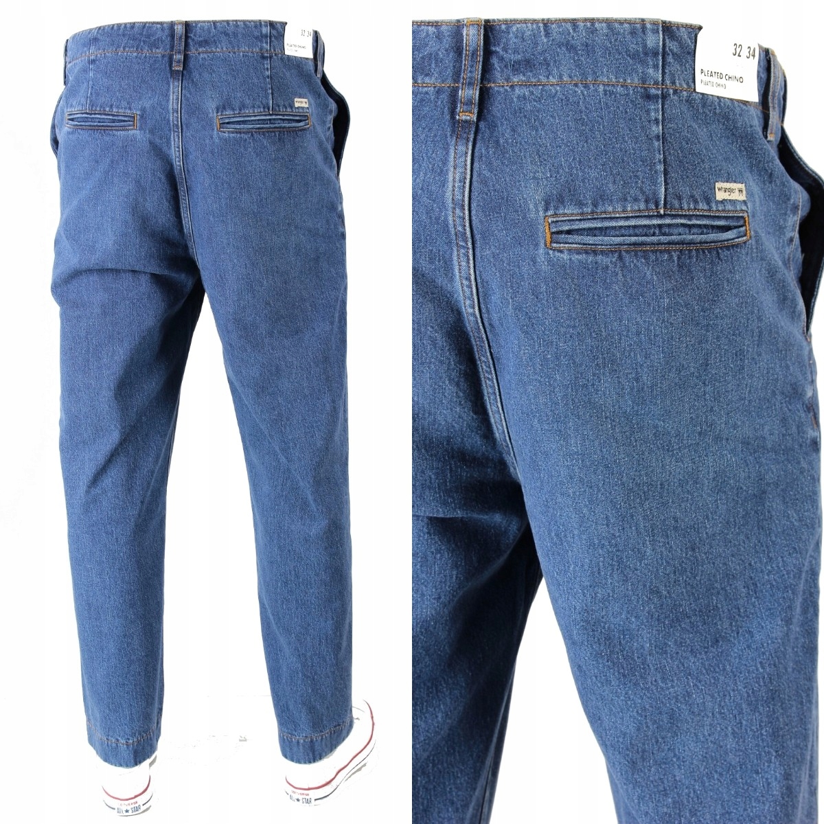 Wrangler Chino Jeansy Tapered Reg. W32 L30
