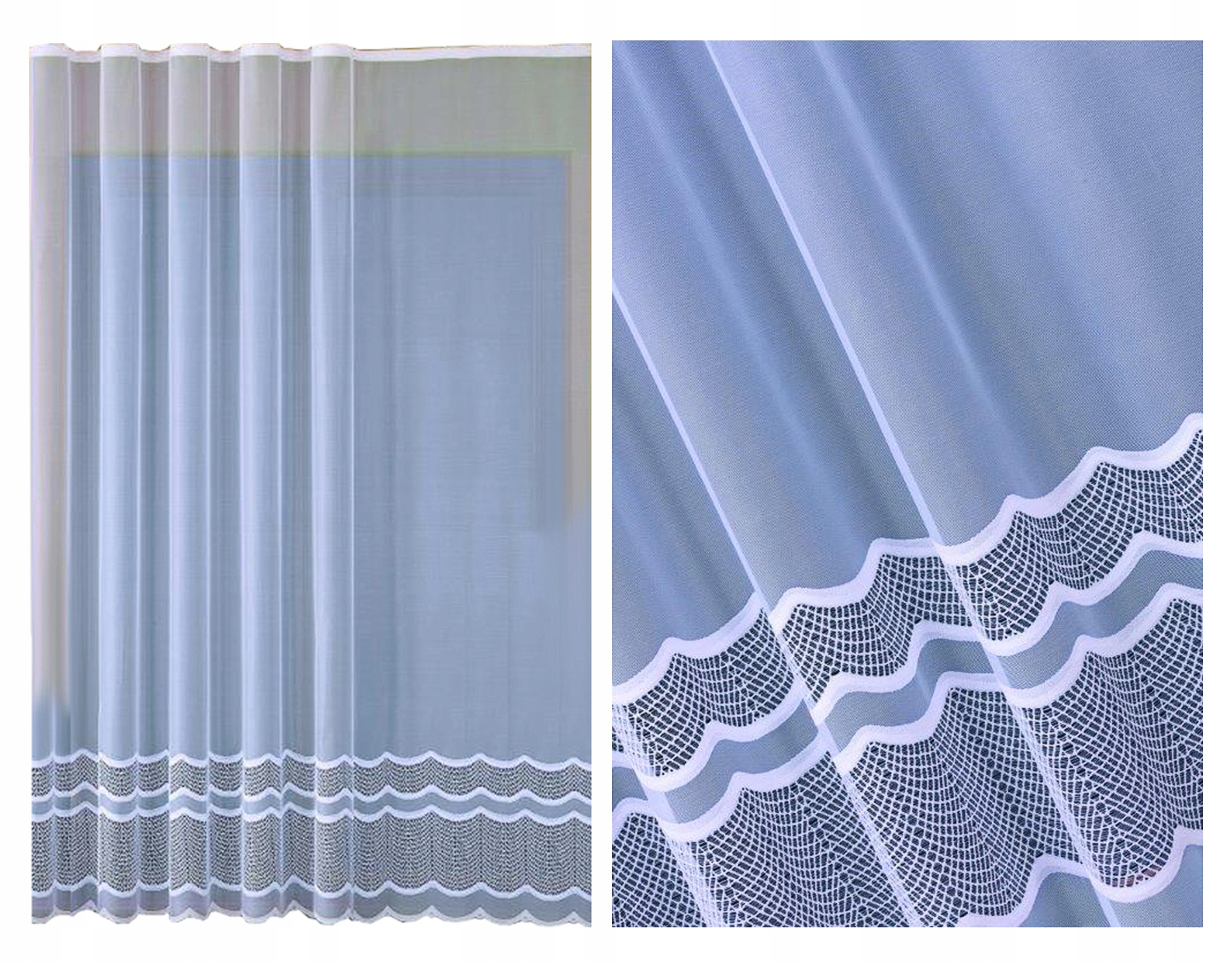 záclona Salon páska hladká 350x245 350x250 hotová záclona poľské Záclona
