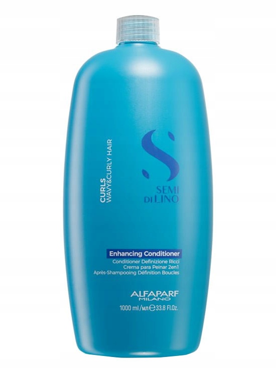 Alfaparf Semi di Lino Curls lehký kondicionér pro kudrnaté a vlnité vlasy 1000 ml