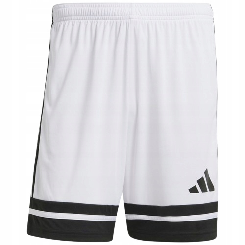 Spodenki Piłkarskie Adidas Męskie Roz. XXL Białe Czarne JH3412 Squadra 25