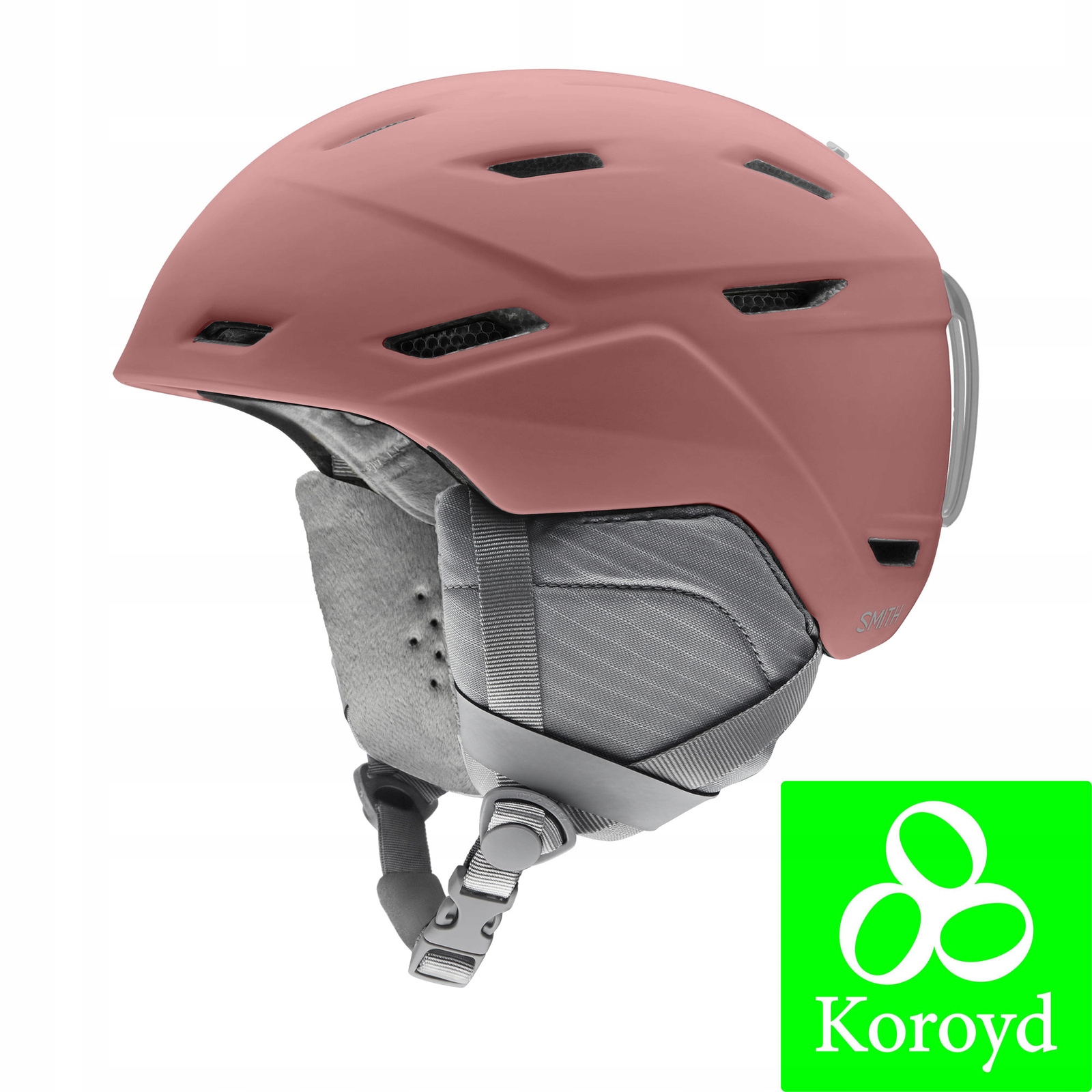 Smith Kask Damski na narty snowboard Mirage chalk rose różowy mat S 51-55