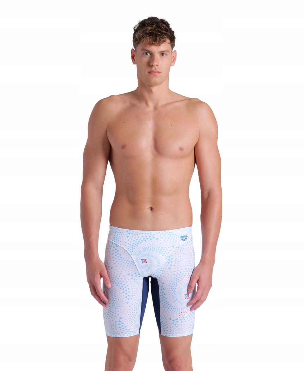 Spodenki treningowe Arena FIREFLOW SWIM JAMMER NAVY-WHITE MULTI 90