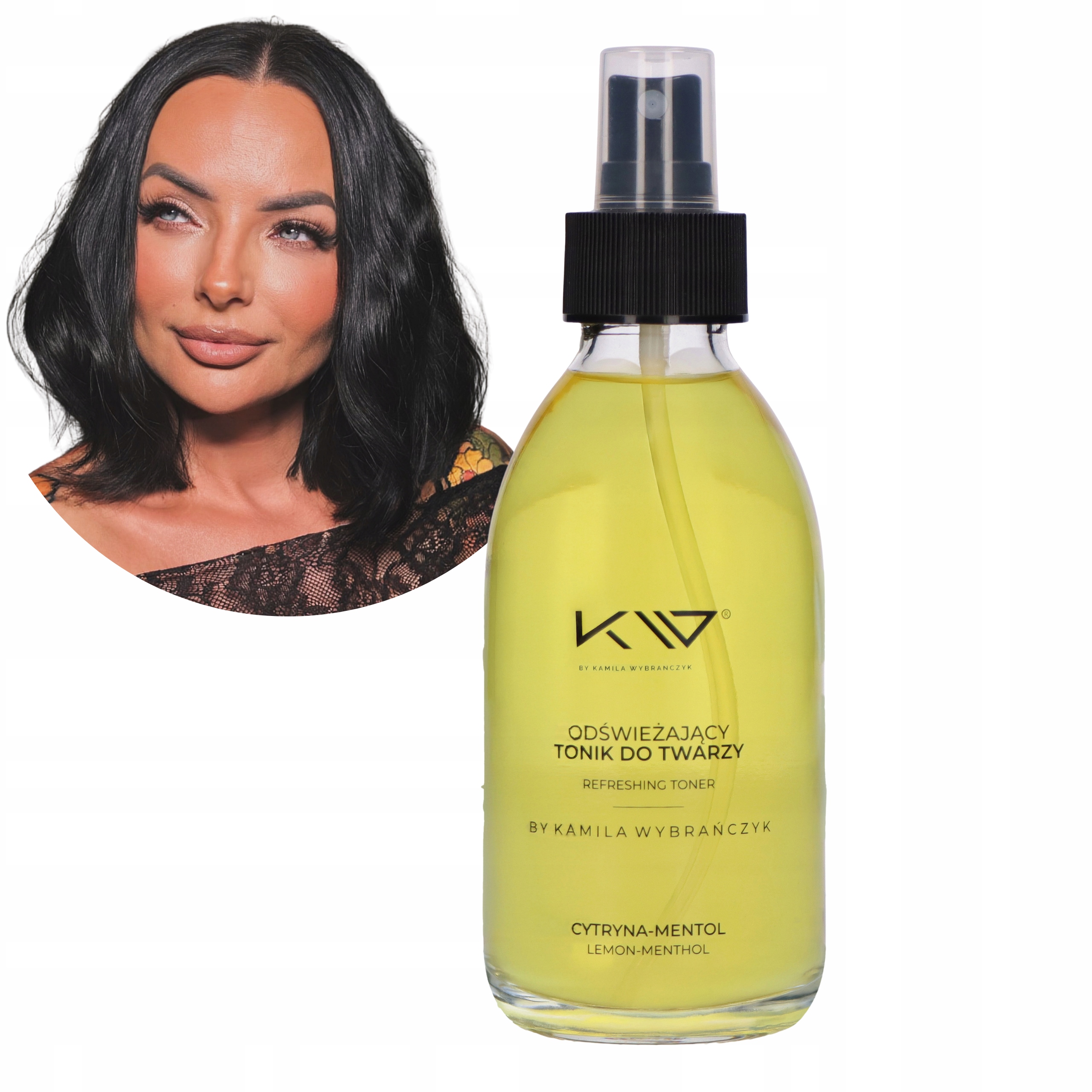 Osvěžující pleťové tonikum Citron Mentol 200 Ml od Kamila Vyvolený