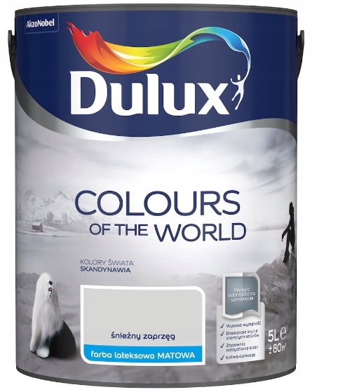 Dulux Colours Of The World Barva Emulzní Barva Snow Drive 5L