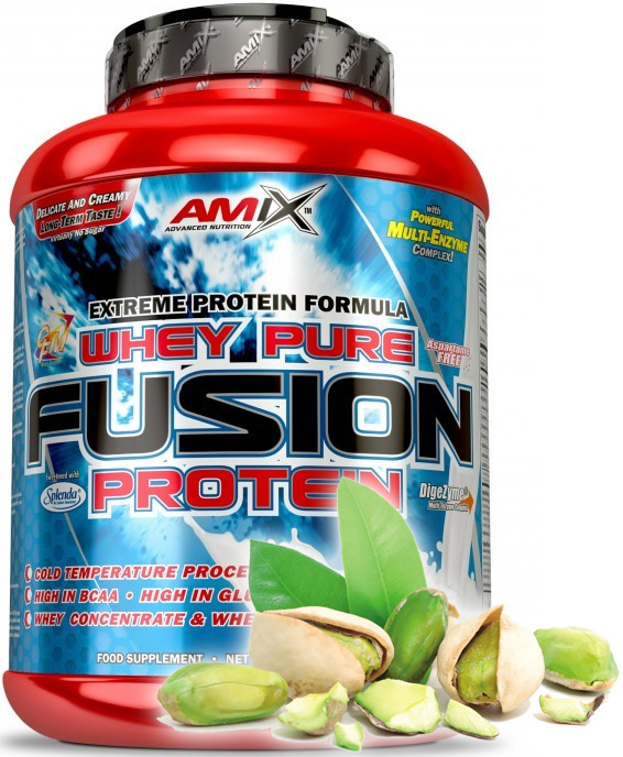 Amix Whey 2300 g syrovátkový protein Wpc Wpi Protein Pistáciová