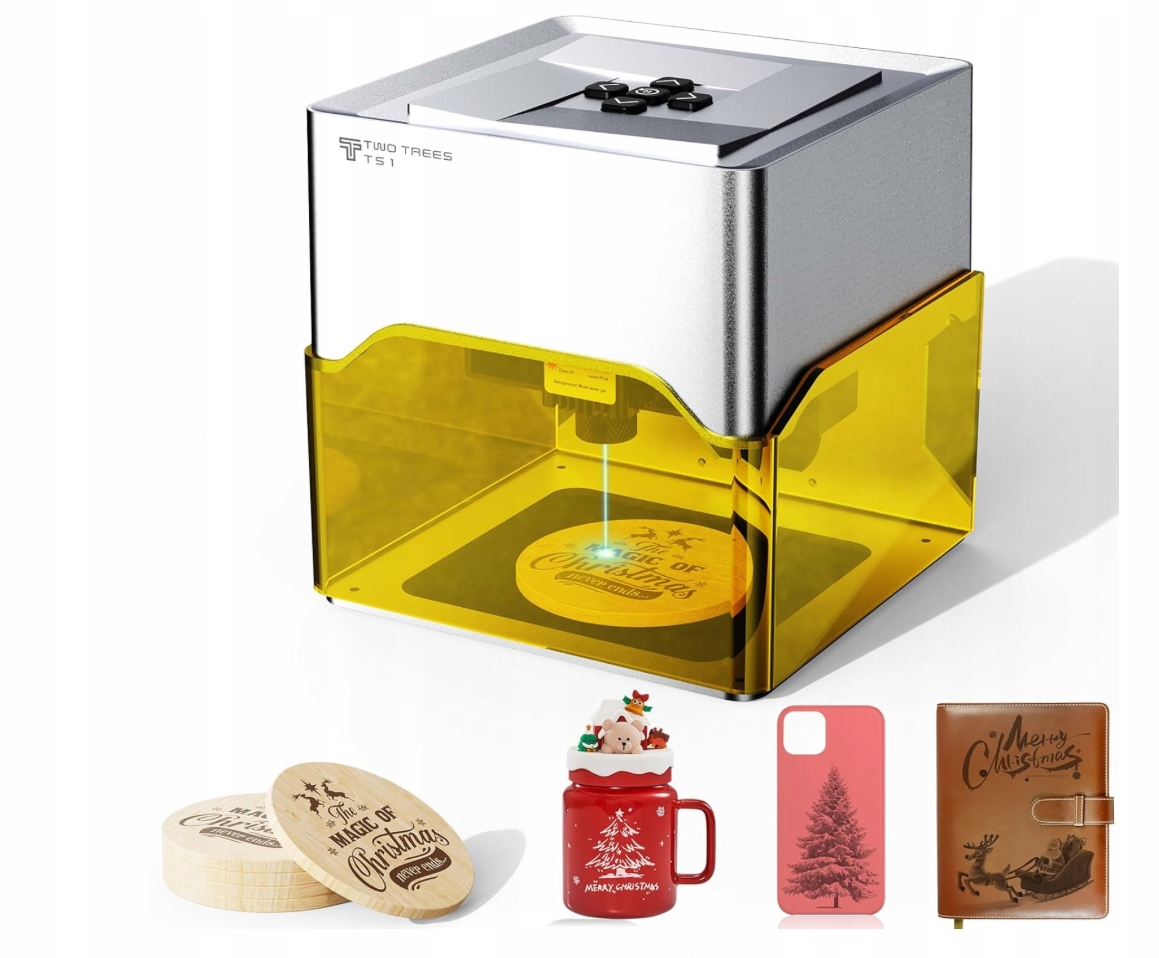 Grawer laserowy Urządzenie do grawerowania TwoTrees TS1 80*80 mm