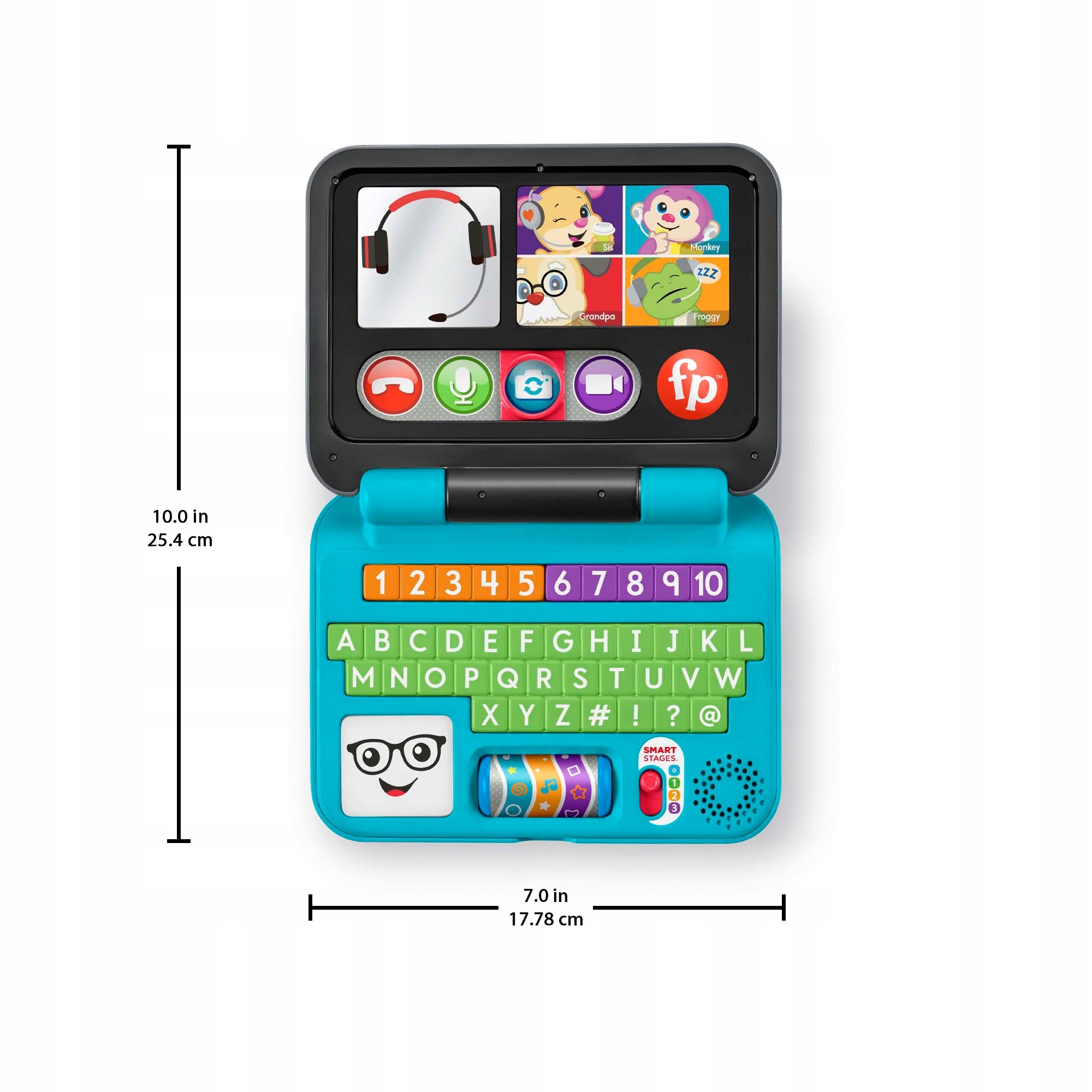 FISHER PRICE EDUKACYJNY LAPTOP MALUCHA interaktywn Bohater / Bajka brak