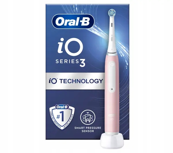 Szczoteczka magnetyczna Oral-B iO Series 3 Pink Akumulatorowa Różowa