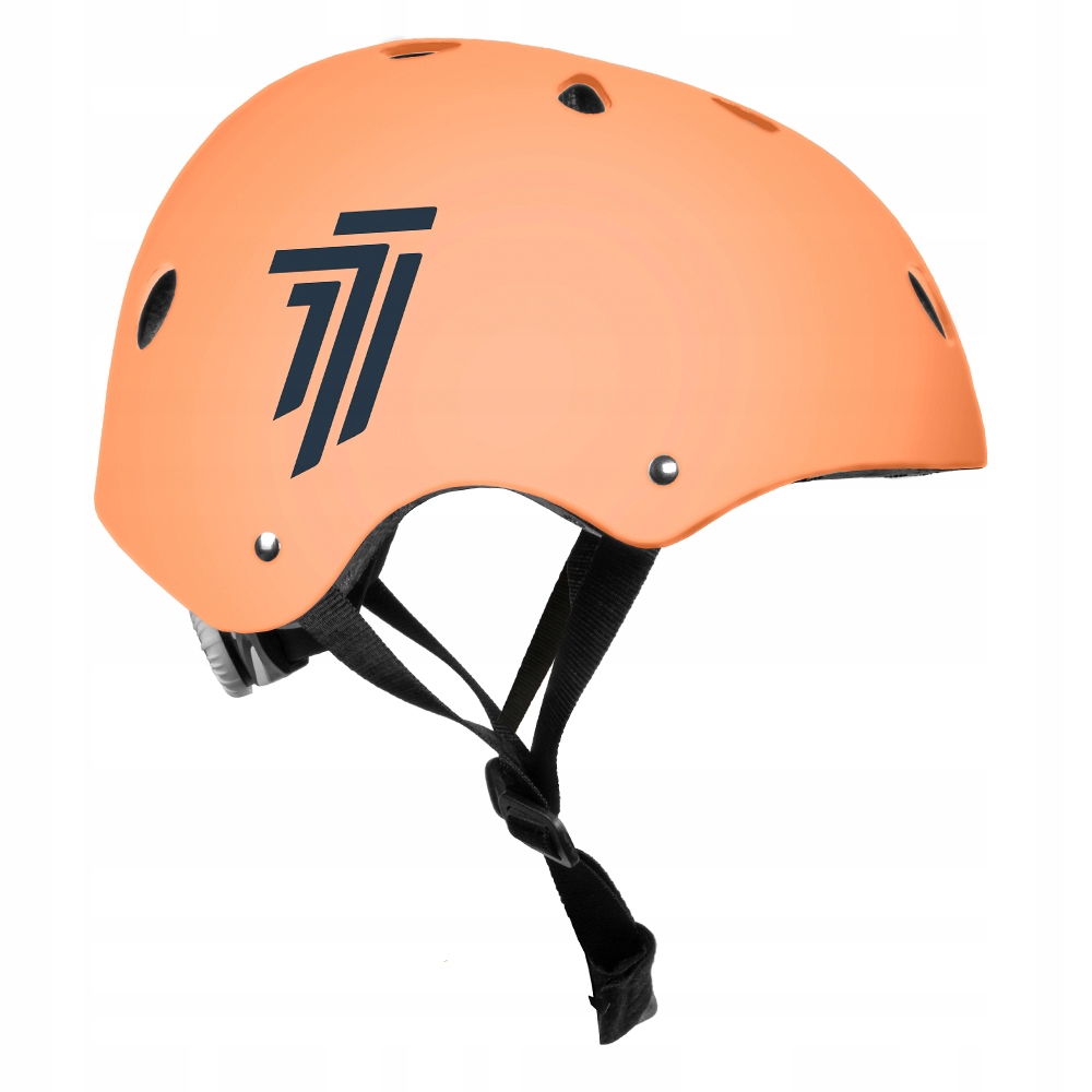 Kask Sportowy 7- Brand Black Orange Seven Polska