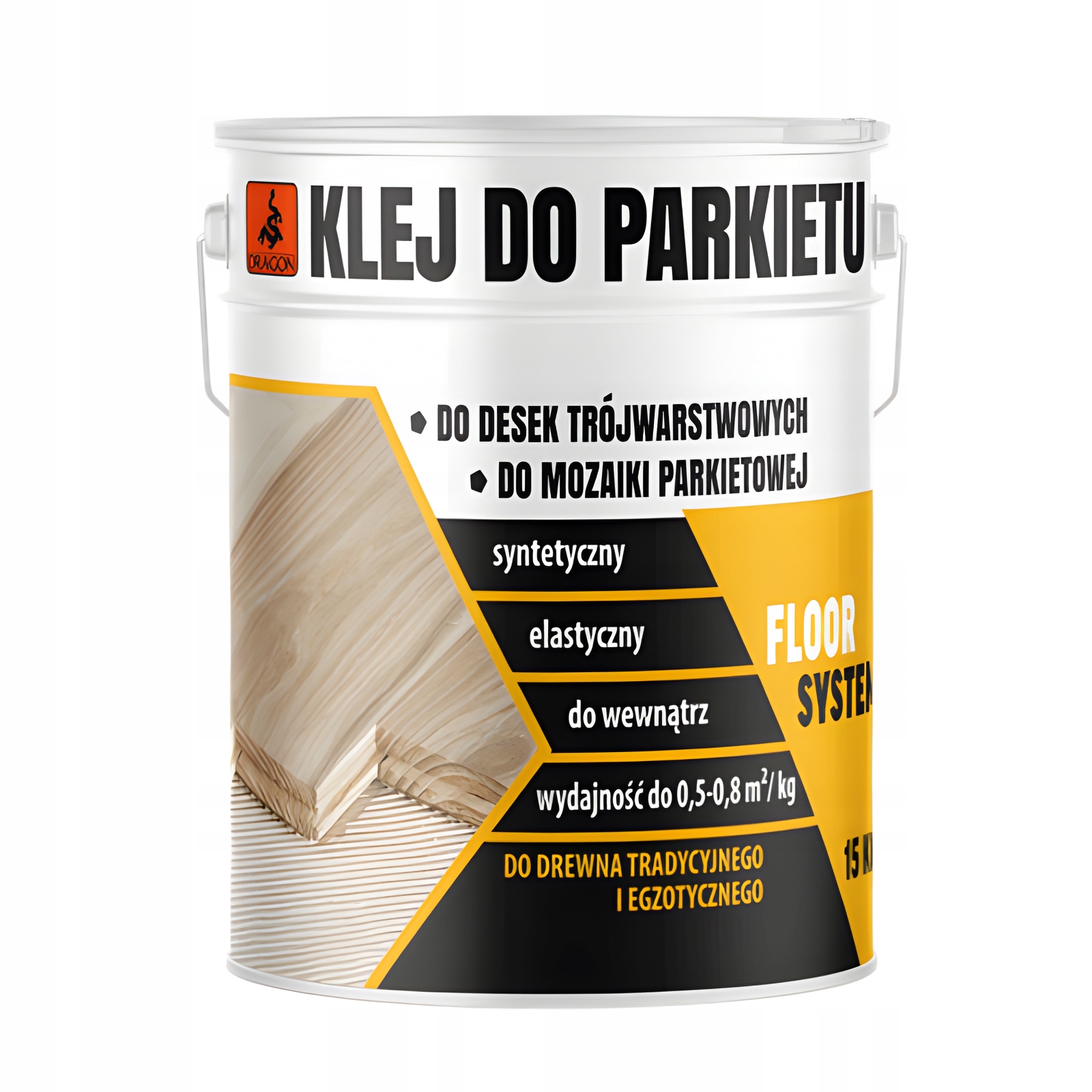 Dragon Syntetické Lepidlo Na Parkety Pro Dřevěné Podlahy 15 Kg