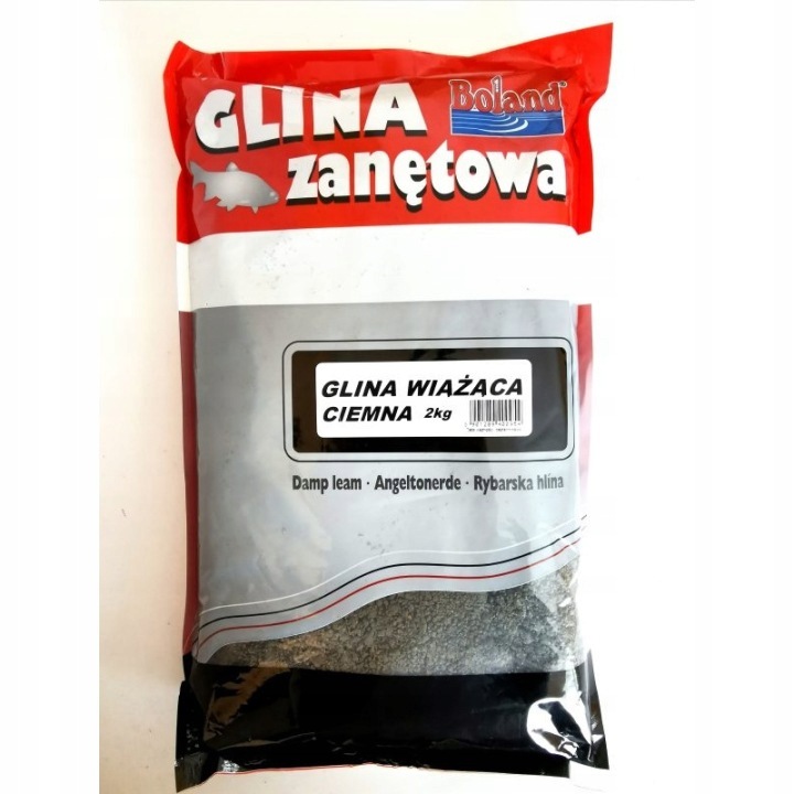 Glina wędkarska Boland Wiążąca ciemna 2kg