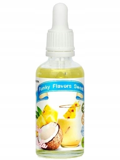 Levně Funky Flavors Aroma Pina Colada ananasově kokosová sladká vůně, bez