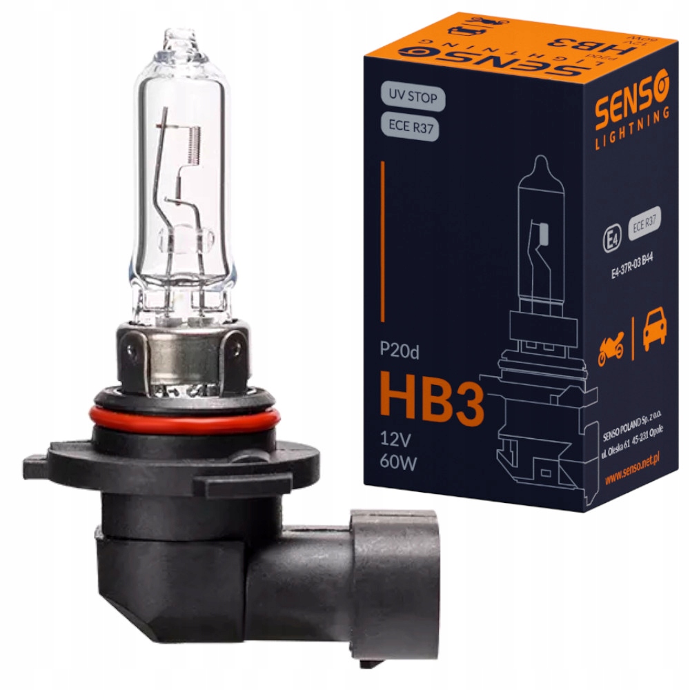

Żarówka Senso HB3 12V 60W P20d