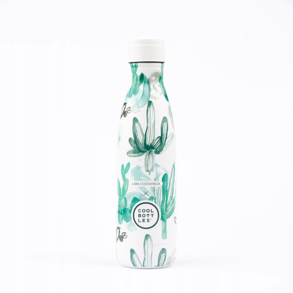 Cool Bottles Butelka termiczna 500 ml Triple cool Xclusive Watercolor Cactu