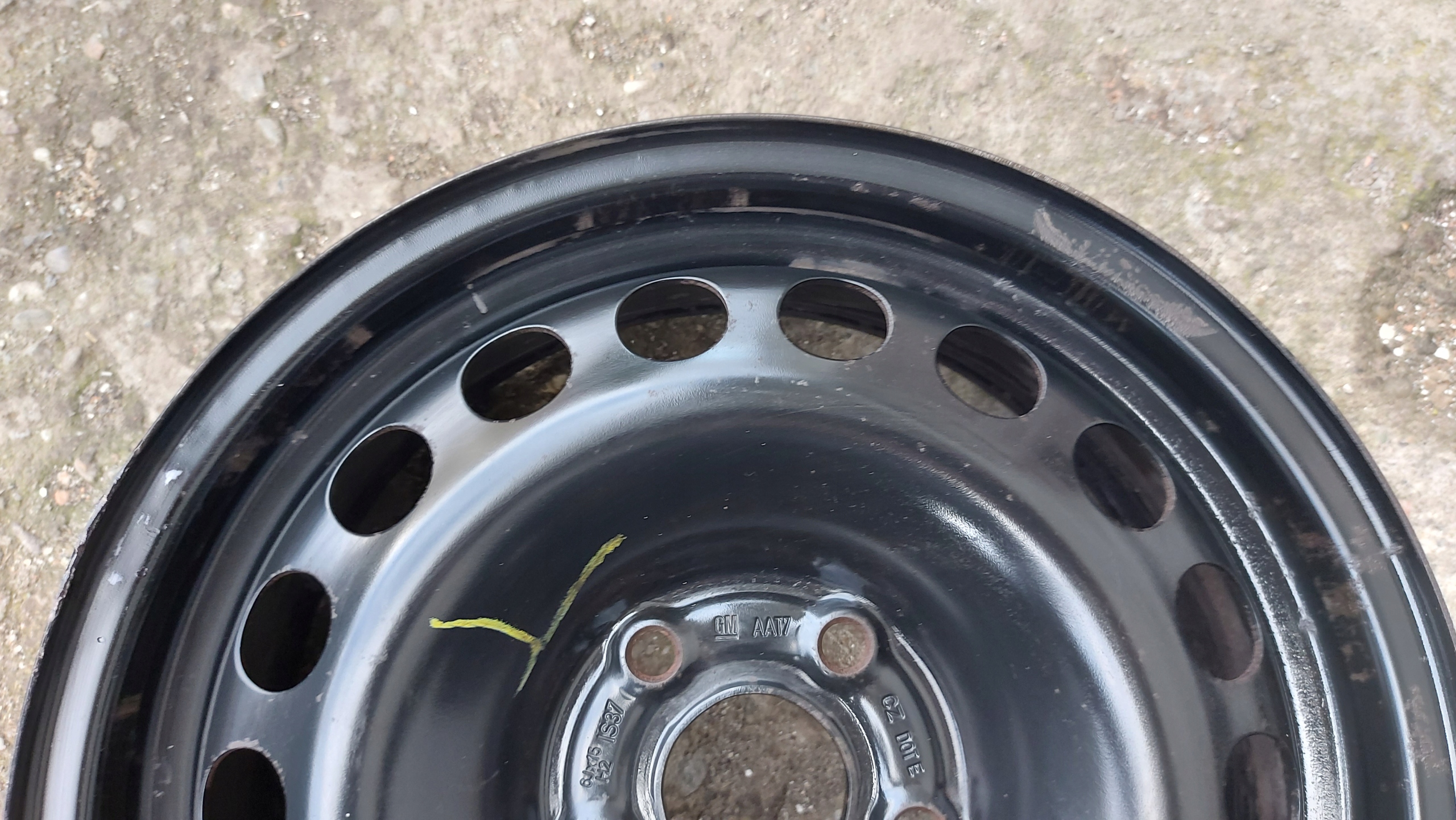 discs disc metal 15 OPEL ASTRA INSIGNIA 5x105 ET37 6,0"
