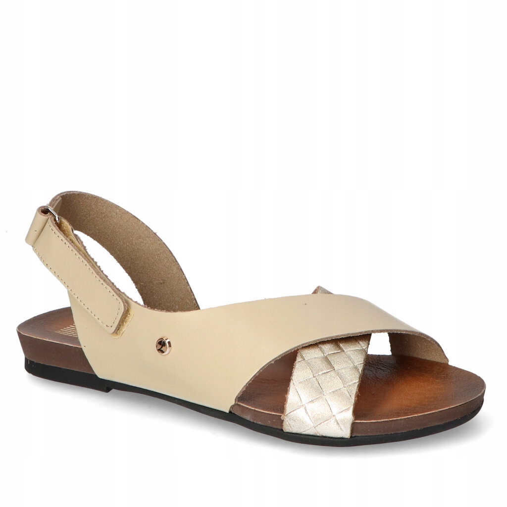 Sandály Lemar 40141 Bf.Bež+Bf.Tuluza Zlato 36