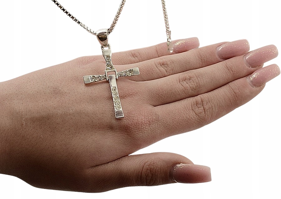 Naszyjnik Srebrny Krzyż Toretto Vin Diesel Szybcy i Wściekli srebro pr 925 EAN (GTIN) 0651637678775