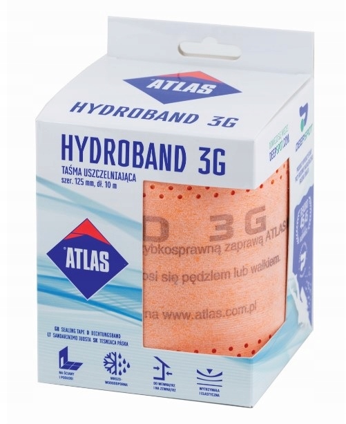 Atlas Taśma hydroband 125mm 10mb
