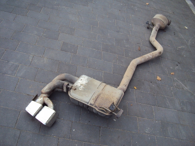 TŁUMIK KATALIZATOR MERCEDES ML W166 3.5 CDI AMG