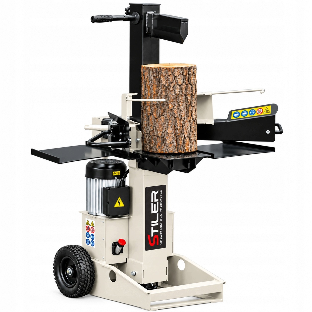 Štípačka Na Dřevo 8T 230V max 52cm Stiler Polská Štípačka 8 Tun 3,5kW