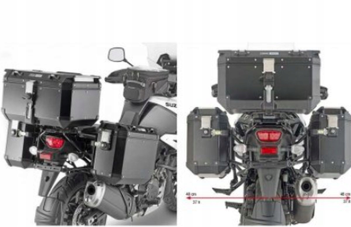 Kappa Rošt Bočných Kufrov Monokey Cam Side Suzuki V-Strom 1050 (20), V S