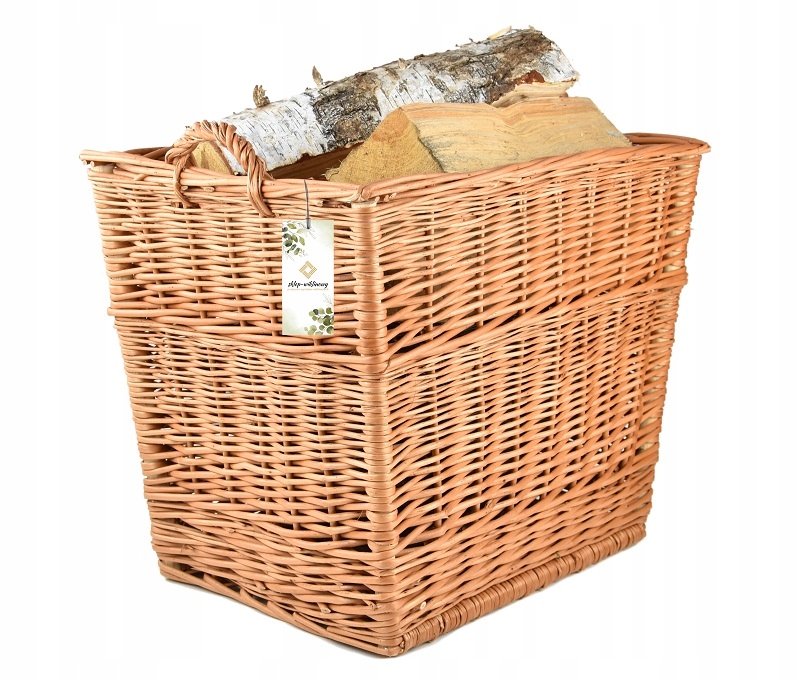 Koš na dřevo Krbový krb 50 cm B. Pevný