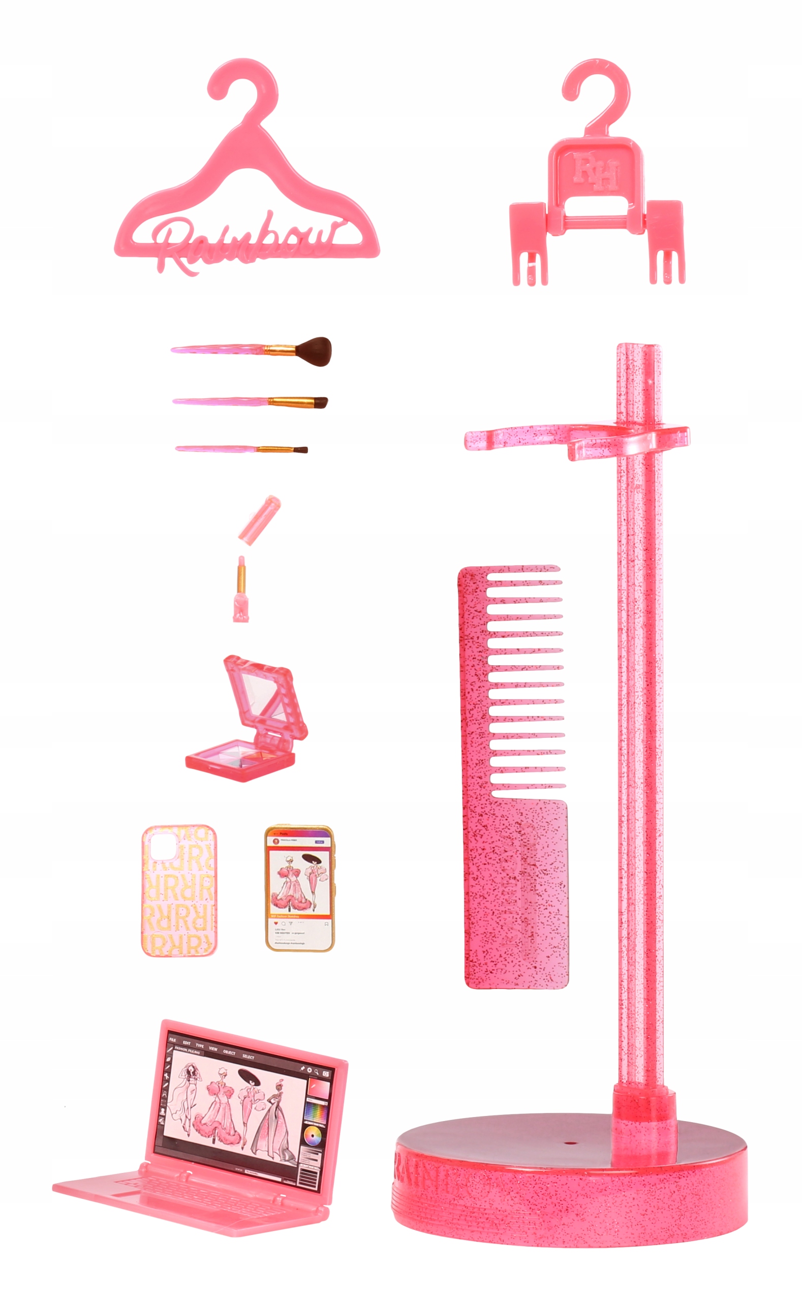 Rainbow High Fashion Lalka Priscilla Perez (Pink) Różowa Marka MGA