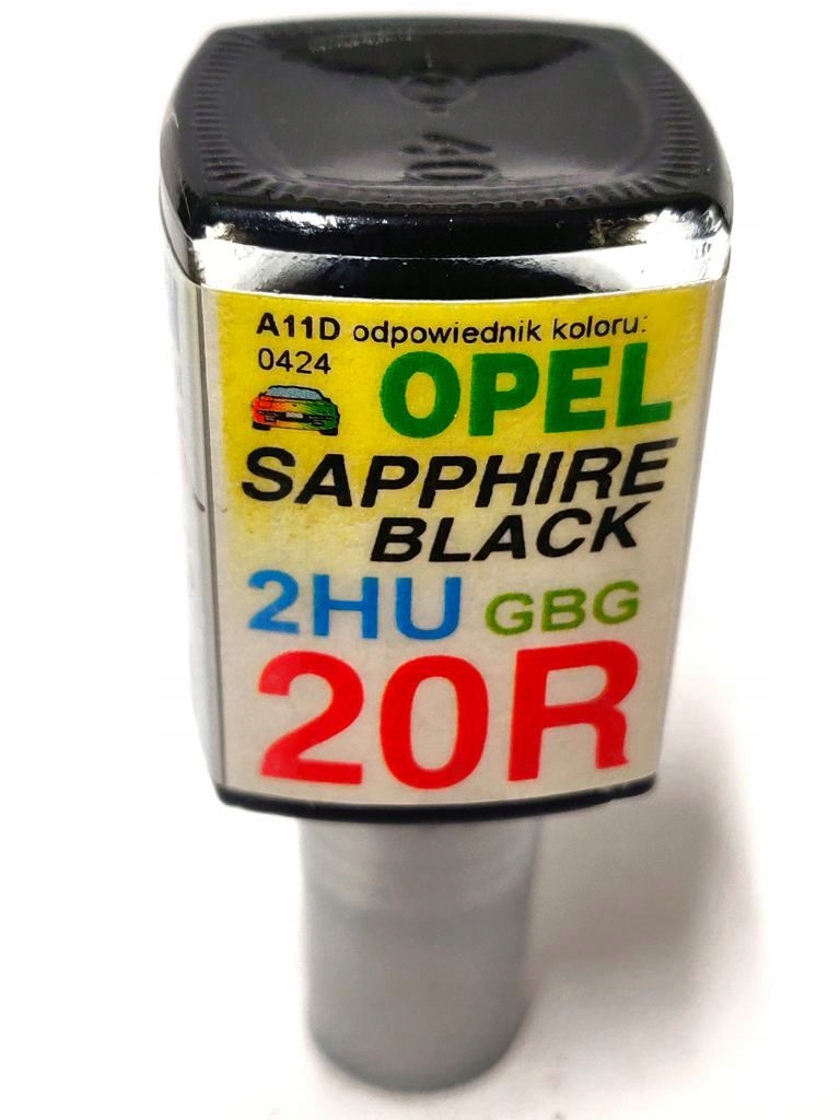 Zaprawka do rys 10ml Opel 20R 11K 2HU 784J Black Saphire
