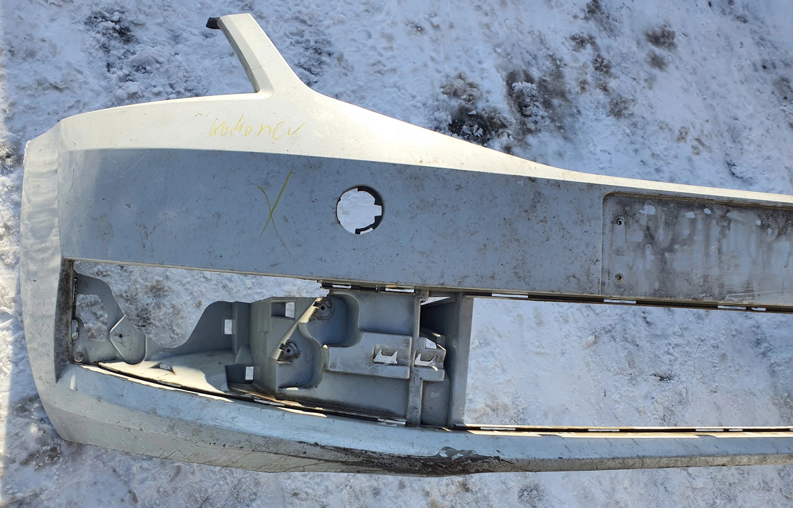 front bumper Skoda Octavia 3 III lift 17- org.