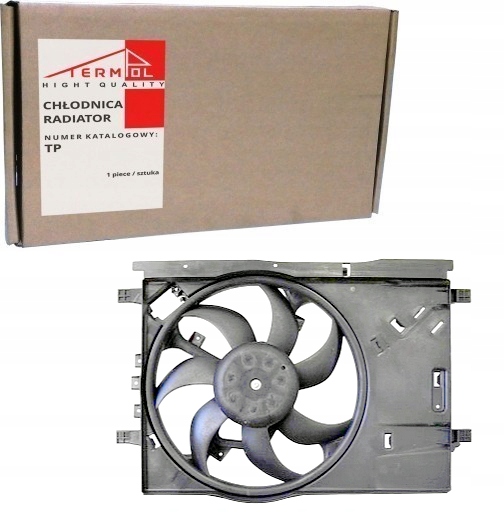 WENTYLATOR CHŁODNICY FIAT FIORINO QUBO 1.4 BEN AC+