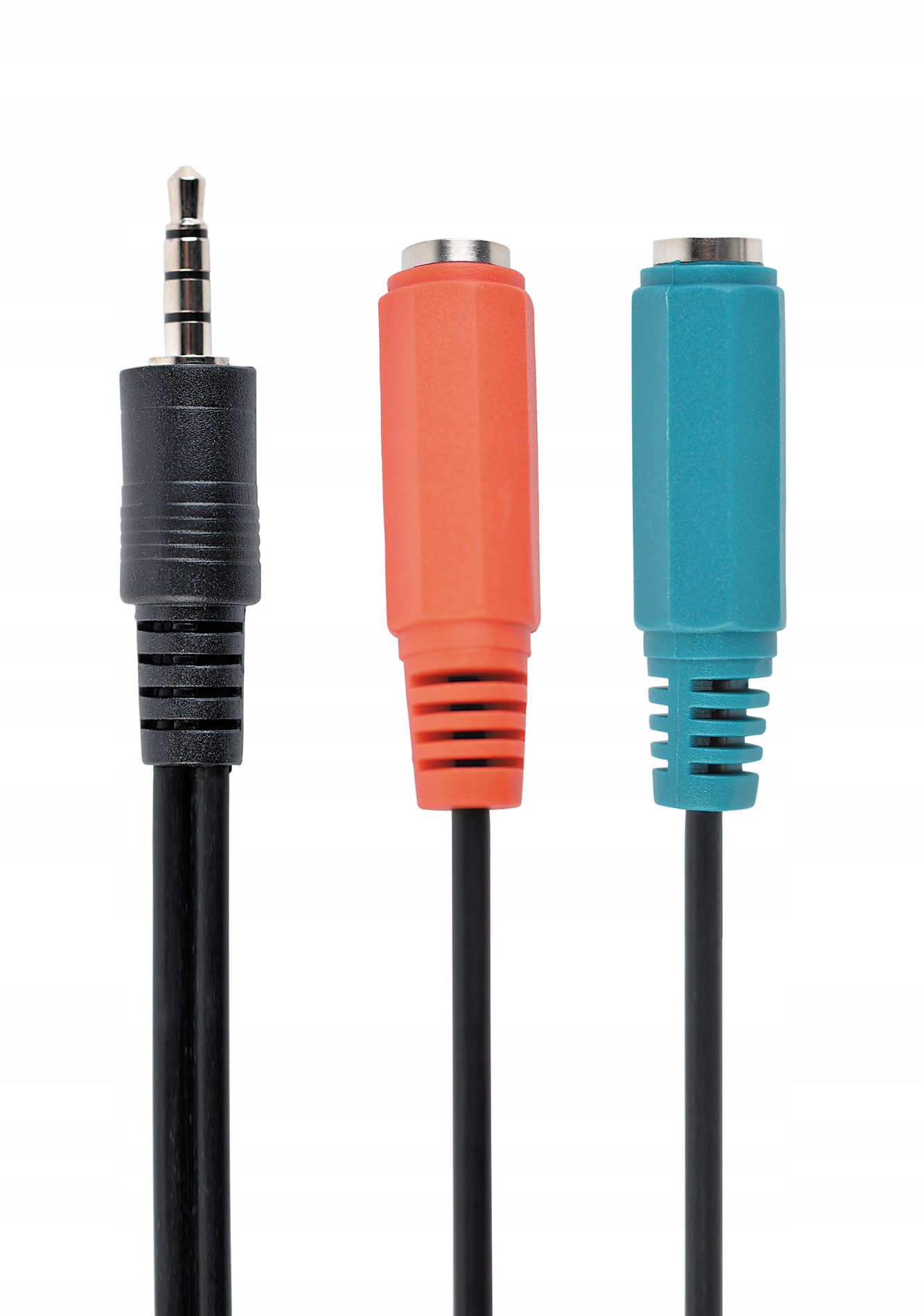 Adapter wtyk 4PIN męski 2x mini Jack 3.5mm gniazda