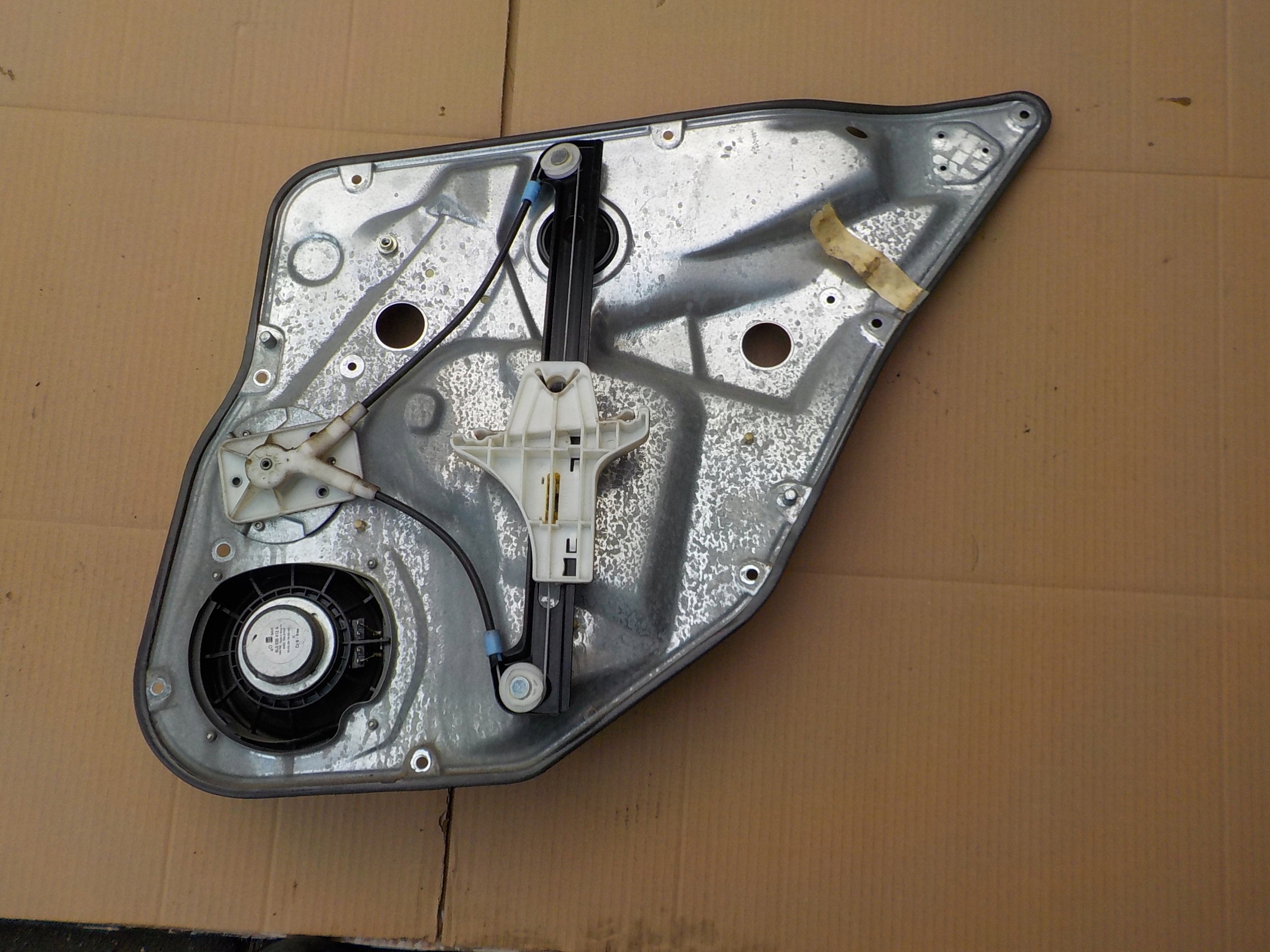window regulator left rear part seat ibiza III 2008r