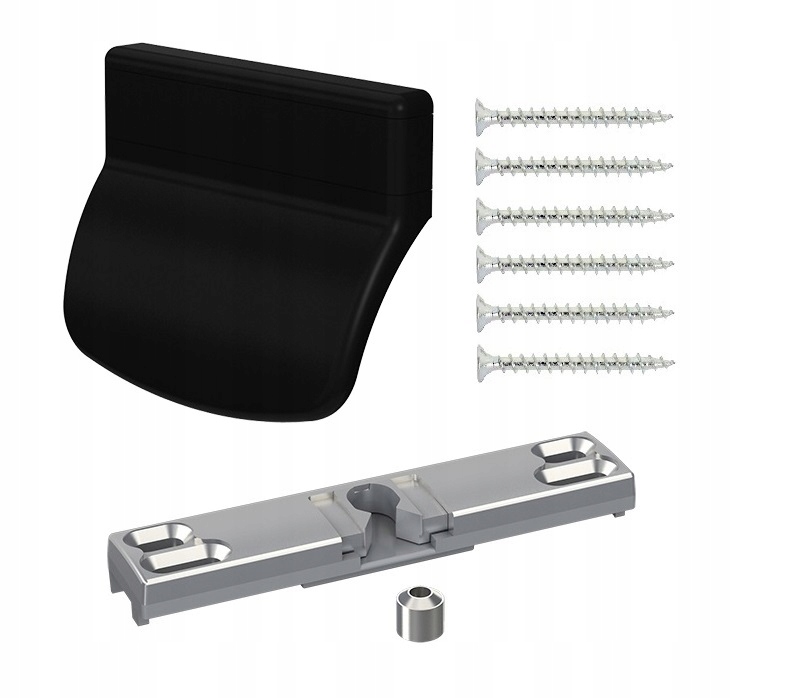 

zatrzask balkonowy pochwyt okna czarny Ral 9005