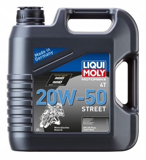 Olej silnikowy Liqui Moly Motorbike 4T 20W-50 Street do motocykli