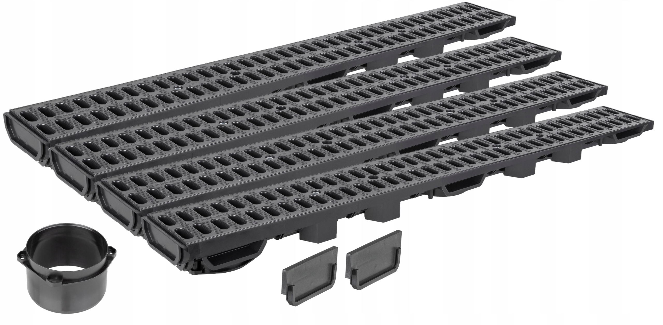 

Odwodnienie Liniowe H55 ruszt Pp Zestaw 4m Aquer